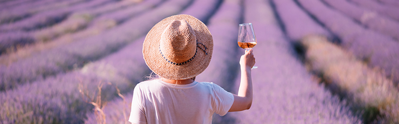 Rosé uit Provence, wijn voor de fijnproevers. 