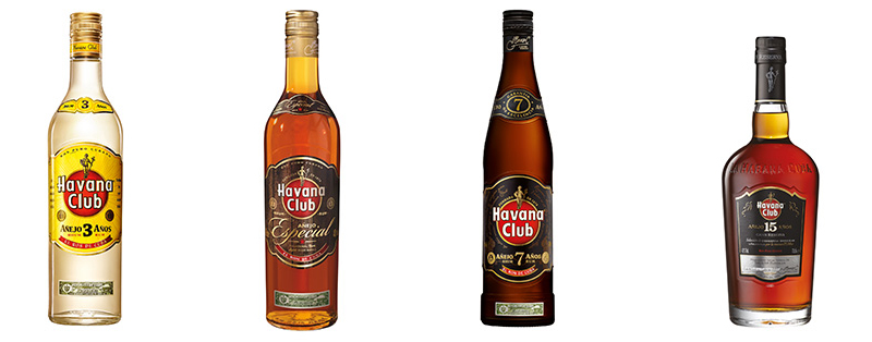 Havana Club Rum Soorten